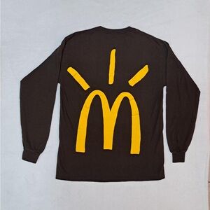 Travis Scott x Cactus Jack x McDonald's Jumbo Arches Long Sleeve T-shirt - SMALL